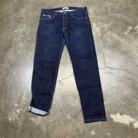 Naked Famous Selvedge Jeans Easy Guy Size 34x32 Depop