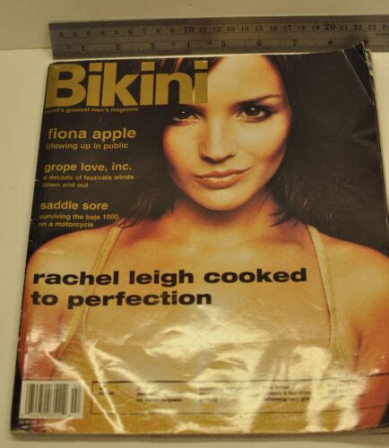 RARE RACHEL LEIGH COOK BIKINI MAGAZINE Feb SHE S ALL THAT HALLMARK EBay