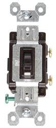 Legrand Pass Seymour TradeMaster 15 1 Pole Brown Toggle Light