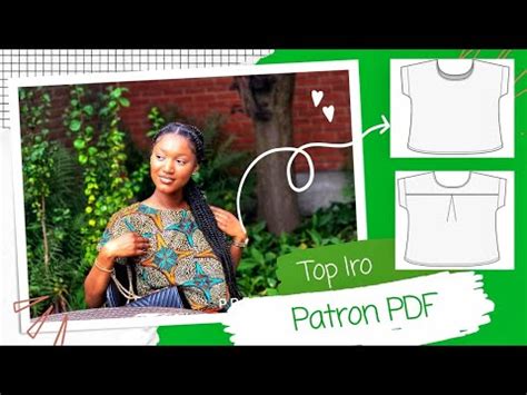 Patron Pdf Blouse Facile En Wax Pour L T Pour D Butants En