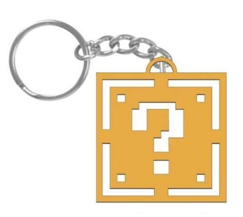 3d Printed Super Mario Keychain By Joao Valente Pinshape