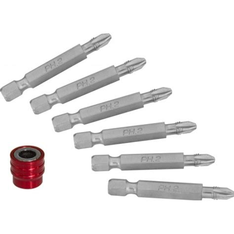 Набор вставок-бит Ombra 951406 для механического инструмента, PH2, 50 ...