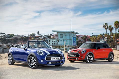 The new MINI 3 door, the new MINI 5 door, the new MINI Convertible.