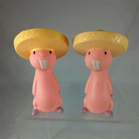 Mcdonalds Disney Channel Kim Possible Rufus Naked Mole Rat Figure Toy Lot