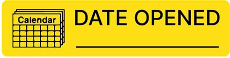 Date Opened Exp Date Initial Pharmaceutical Auxiliary Label