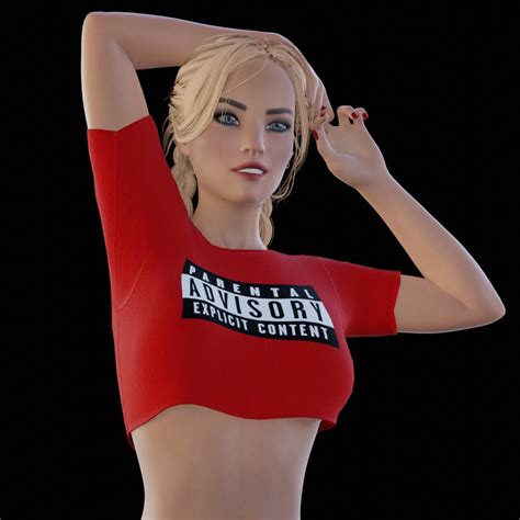 Parental Advisory Shirt - Daz Content by booperfooper