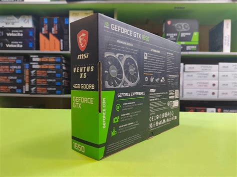Tarjeta De Video Msi Gtx 1650 Ventus Xs Oc V1 4gb Gddr6 (912-v809-4264 ...