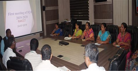 Iqac Welcome To Rmk College Of Engineering And Technology
