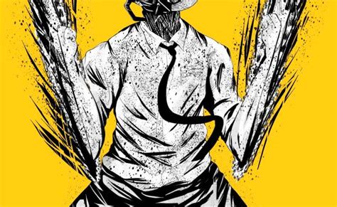 Cartoon Character Chainsaw Man Bilarasa