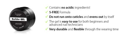 Sincero Salon Solid Builder Gel For Nails Nude Cover Hard Gel Builder For Extension Nail