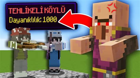 Minecraft AMA MOBLAR ÇOK GÜÇLÜ YouTube