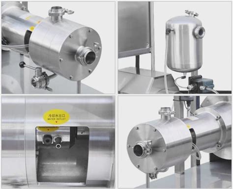 ZT Three Stage External Vacuum Emulsifying Homogenizer Pump High Shear