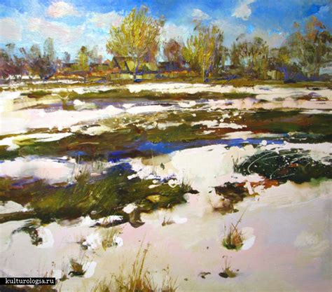 "Весенняя капель" выставка живописи в галерее Тиоиндиго. Санкт-Петербург