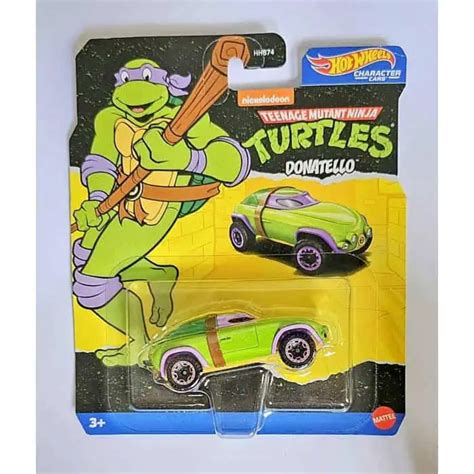 Hot Wheels Character Cars Donatello Ninjas Universo Hot Wheels