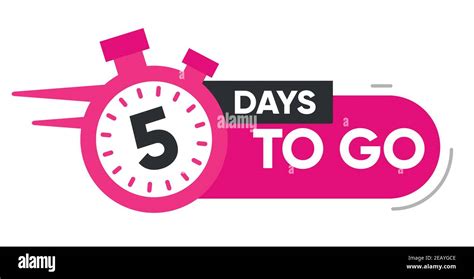 days left icon  days   stock vector image art alamy