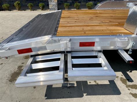 2023 Handh 7x18 Aluminum Car Hauler Trailer 7000 Gvw Heavy Duty 6