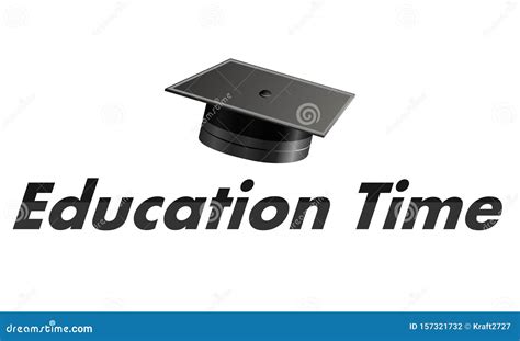 Education Time Logo Stock Vector Illustration Of Deadline 157321732