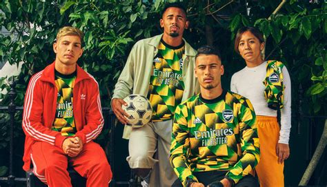 Arsenal Celebrate Jamaican Supporters With New 22/23 Prematch Jersey