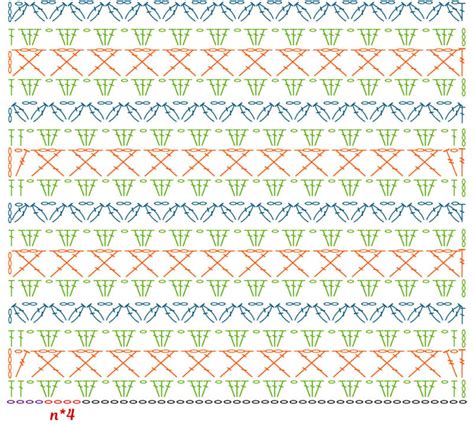 Ажурный узор с вариациями 082 | Вязание крючком от Елены Кожухарь