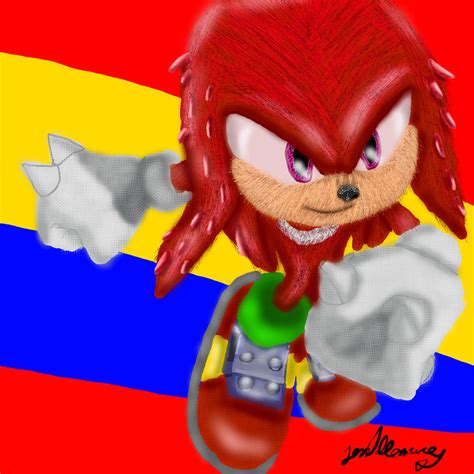 Knuckles The Echidna Fanart By Freetaurus On Deviantart