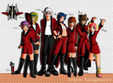 Character Lineup 1 By Rei Kanashii On Deviantart