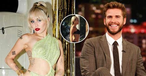 Miley Cyrus Slips Into A S Xy Black Lacy Lingerie Shows Her Tushy In Flowers Video Allegedly