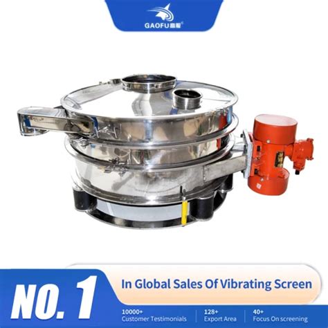 Gaofu Pharmaceutical Industry Xxnx Deck Rotary Vibrating Sieve Single