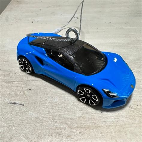 Hot Wheels Lotus Emira Blue Or Red Christmas Tree Ornament Etsy