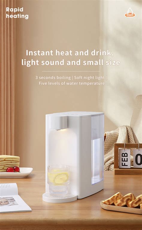 Instant Water Dispenser Hot Water Heater Dispenser Adjustment Temperature L Fast Heat Desktop