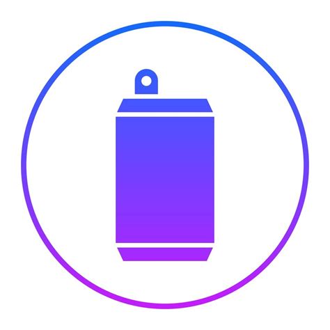 El Icono De La Lata Vector Premium
