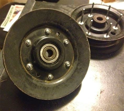 Replacing Bearings On Idler Pulleys And V Pulleys Gt3000 Gt5000 My Tractor Forum