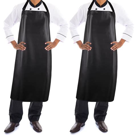 Snapklik.com : GREEN LIFESTYLE 2 Pack Waterproof Rubber Vinyl Apron