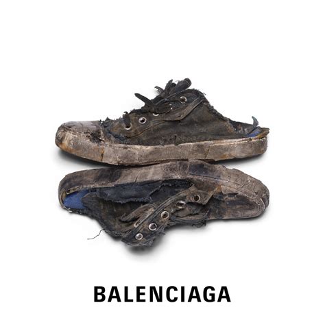 balenciagas destroyed sneakers  viral