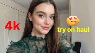 K Micro Bikini Sheer Transparent Try On Haul I Amazing Transparent Lingerie On Haul With Tina