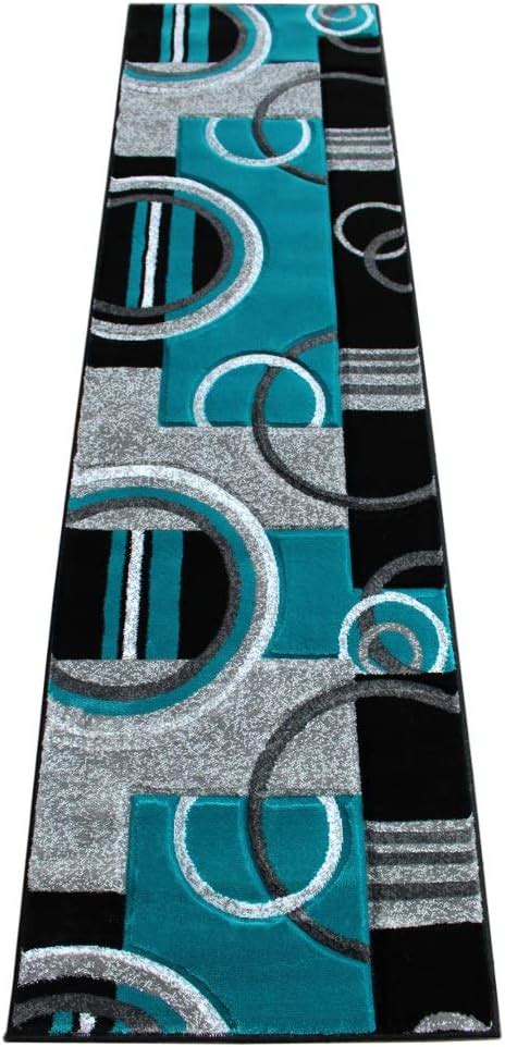 Amazon Glory Rugs Area Rug Modern X Turquoise Soft Hand Carved