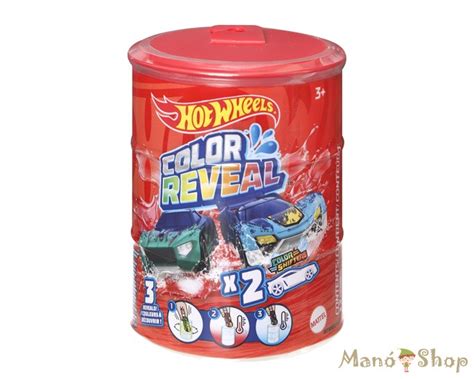 Hot Wheels Color Reveal meglepetés színváltós kisautók 2