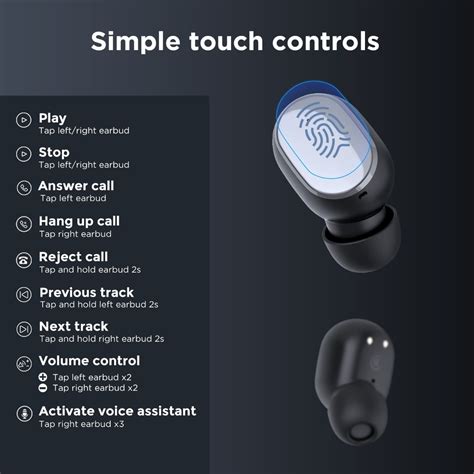 Audífonos Inalámbricos Htc Tws3 Con Bluetooth 5.1, Negro | Meses sin ...