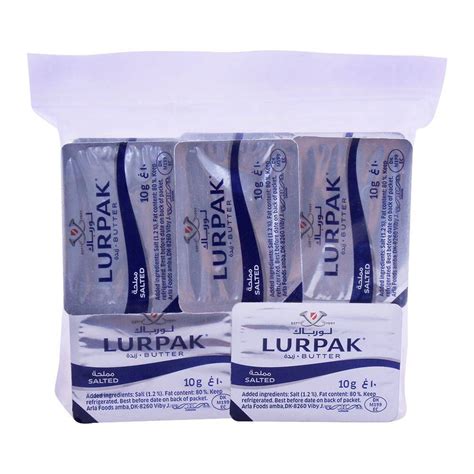 Order Lurpak Minis Salted Butter Pouch 10 Pack Online At Special Price
