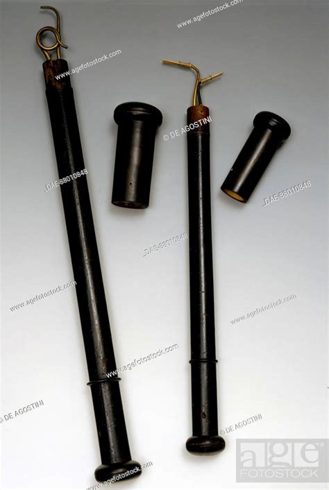 Dulzaina Or Dulciana Renaissance Double Reed Wind Instrument Stock