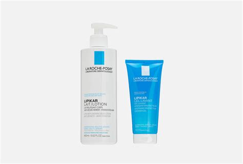 La Roche-Posay Набор: молочко, очищающий Гель Lipikar 1 шт — купить ...