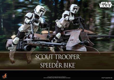 Star Wars Scout Trooper And Speeder Bike Bundle Arrives At Hot Toys