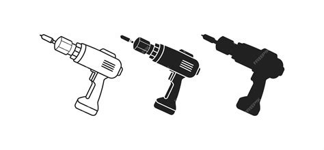 Drill Machine Vector Illustration Design Premium Ai Generated Vector
