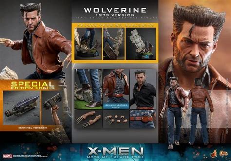 Hot Toys Mms Mms B Wolverine Deluxe With Bonus Part Hottoys