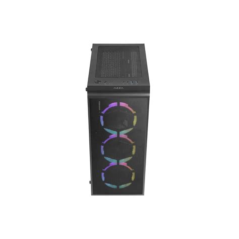 Azza 360 Prime Atx Mid Tower Gaming Case With 3 Argb Fans G3xt Tech