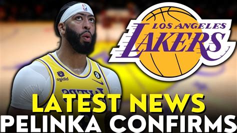 LATEST NEWS A BIG SURPRISE PELINKA CONFIRMS LOOK AT THIS LOS