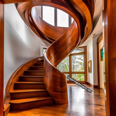 20+ Handcrafted Wooden Staircase Designs That Are Absolutely Stunning ...