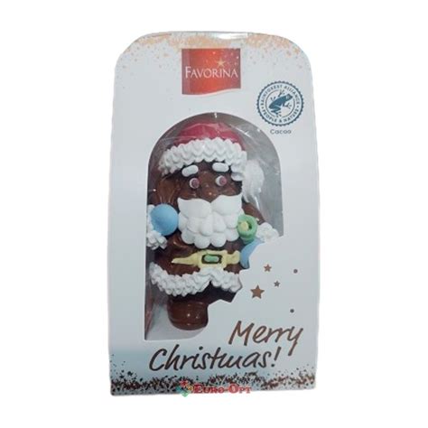 Шоколадный Дед Мороз Favorina Merry Christmas 90g - Euro-Opt