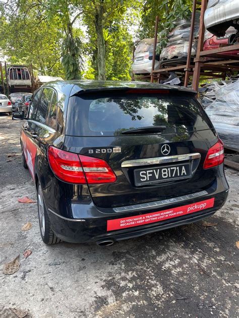 Mercedes Benz B200 Parts Available Car Accessories Accessories On