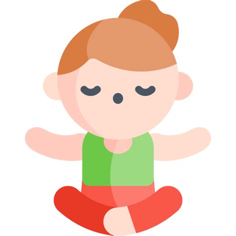 Yoga Kawaii Flat Icon