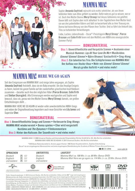 Mamma Mia 2 Movie Collection 25023